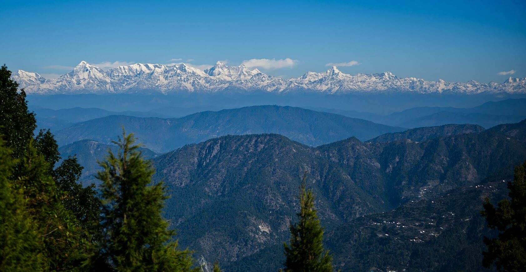 Snow view point